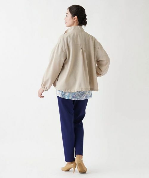 Leilian PLUS HOUSE / レリアンプラスハウス その他アウター | スタンドカラーブルゾン【Leilian：EZUMI】 | 詳細17