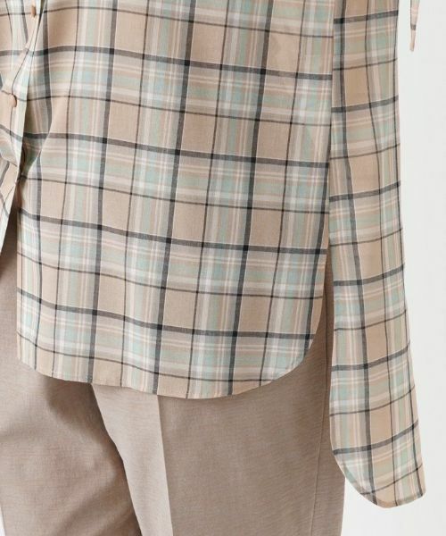 Leilian PLUS HOUSE / レリアンプラスハウス シャツ・ブラウス | チェック柄チュニックブラウス【Leilian：EZUMI】 | 詳細12