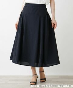 Leilian PLUS HOUSE / レリアンプラスハウス ミニ・ひざ丈スカート | フレアスカート【Leilian：EZUMI】
