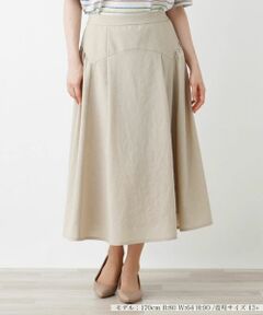 Leilian PLUS HOUSE / レリアンプラスハウス ミニ・ひざ丈スカート | フレアスカート【Leilian：EZUMI】