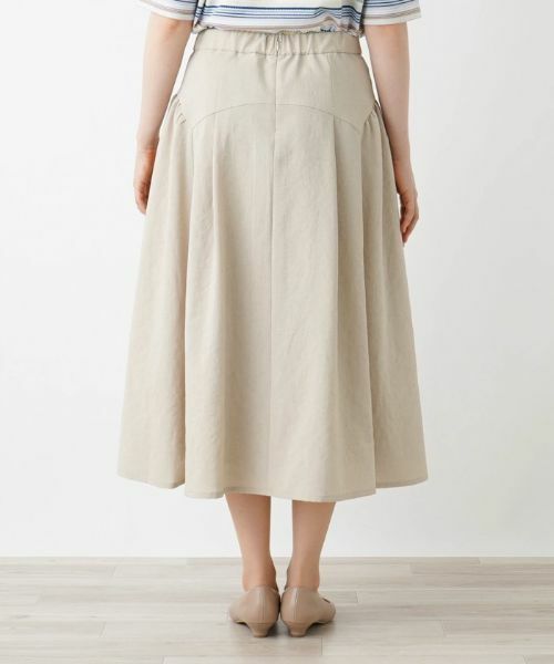 Leilian PLUS HOUSE / レリアンプラスハウス ミニ・ひざ丈スカート | フレアスカート【Leilian：EZUMI】 | 詳細10