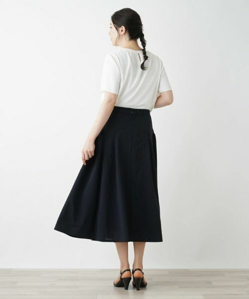 Leilian PLUS HOUSE / レリアンプラスハウス ミニ・ひざ丈スカート | フレアスカート【Leilian：EZUMI】 | 詳細3