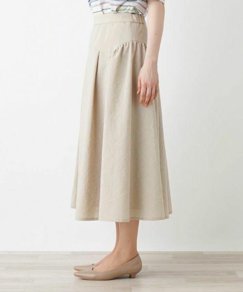 Leilian PLUS HOUSE / レリアンプラスハウス ミニ・ひざ丈スカート | フレアスカート【Leilian：EZUMI】 | 詳細9