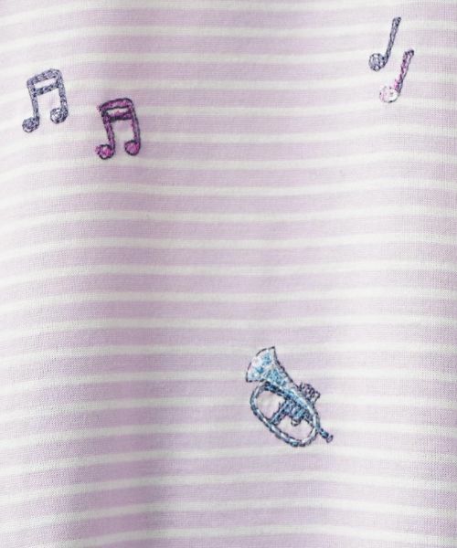 Leilian PLUS HOUSE / レリアンプラスハウス Tシャツ | 【店舗人気】7分袖ボーダーカットソー | 詳細12