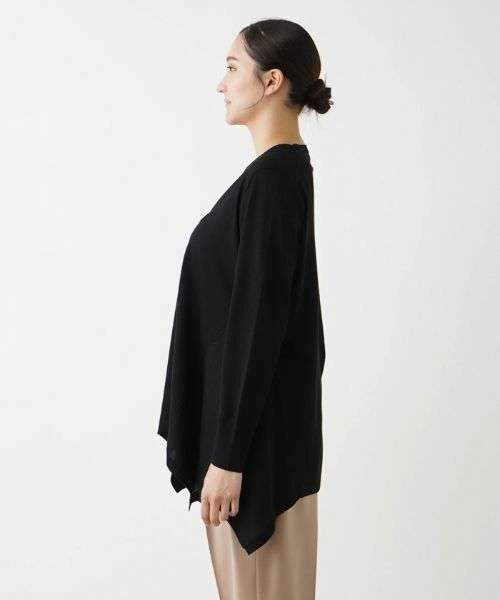 Leilian PLUS HOUSE / レリアンプラスハウス カーディガン・ボレロ | Vネックカーディガン【BOURGE】 | 詳細10