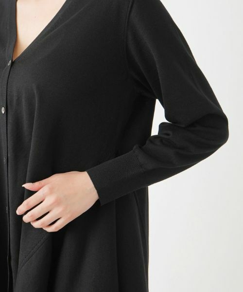 Leilian PLUS HOUSE / レリアンプラスハウス カーディガン・ボレロ | Vネックカーディガン【BOURGE】 | 詳細15