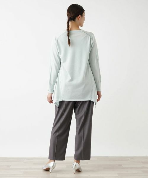 Leilian PLUS HOUSE / レリアンプラスハウス カーディガン・ボレロ | Vネックカーディガン【BOURGE】 | 詳細5