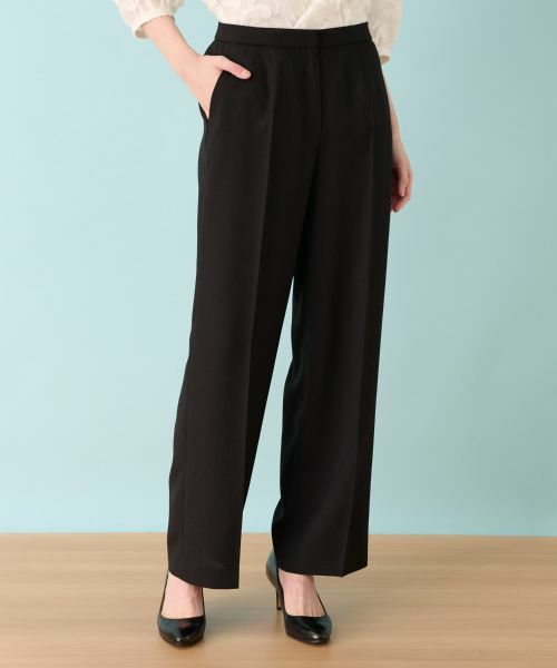 Leilian PLUS HOUSE / レリアンプラスハウス その他パンツ | 洗えるストレートパンツ | 詳細12