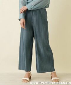 Leilian PLUS HOUSE / レリアンプラスハウス その他パンツ | 洗えるワイドパンツ【セットアップ】