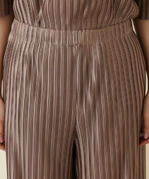 Leilian PLUS HOUSE / レリアンプラスハウス その他パンツ | 洗えるワイドパンツ【セットアップ】 | 詳細7