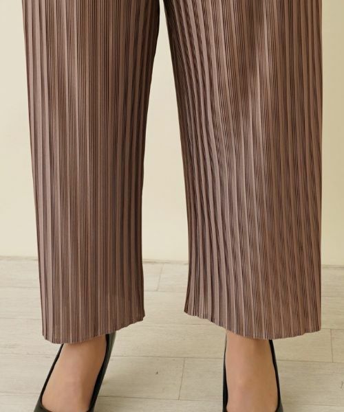 Leilian PLUS HOUSE / レリアンプラスハウス その他パンツ | 洗えるワイドパンツ【セットアップ】 | 詳細8