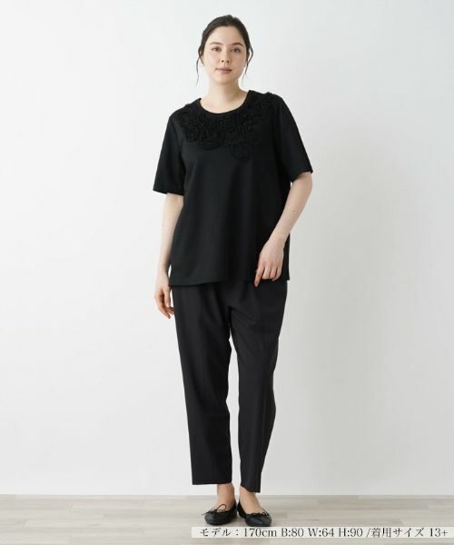 Leilian PLUS HOUSE / レリアンプラスハウス Tシャツ | Ｔシャツ【Leilian WHITE LABEL】 | 詳細1