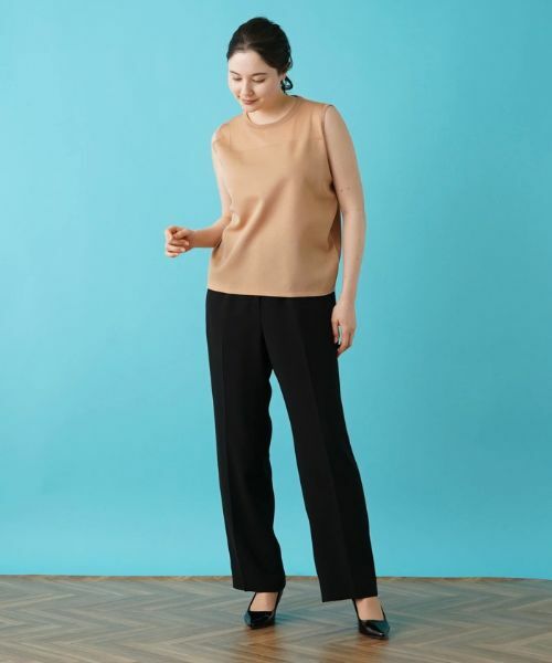 Leilian PLUS HOUSE / レリアンプラスハウス ニット・セーター | ノースリーブニットプルオーバー【BOURGE】 | 詳細17