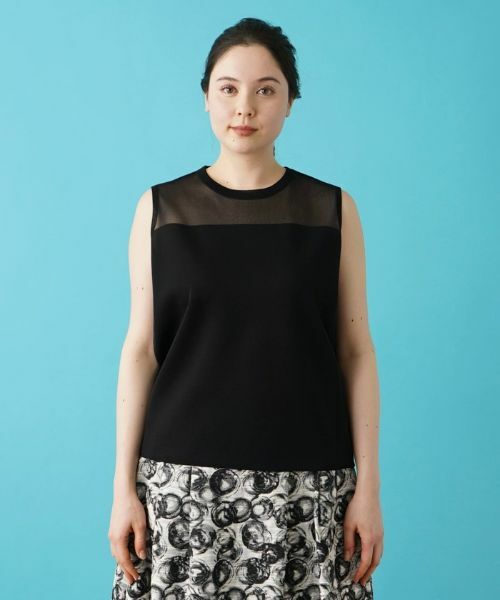 Leilian PLUS HOUSE / レリアンプラスハウス ニット・セーター | ノースリーブニットプルオーバー【BOURGE】 | 詳細23