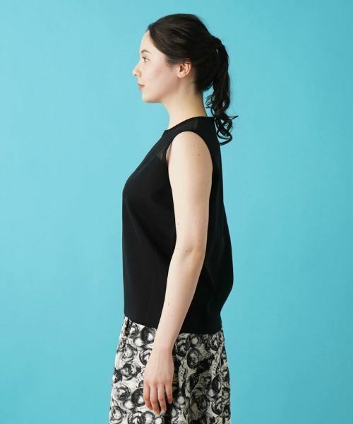 Leilian PLUS HOUSE / レリアンプラスハウス ニット・セーター | ノースリーブニットプルオーバー【BOURGE】 | 詳細24