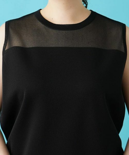 Leilian PLUS HOUSE / レリアンプラスハウス ニット・セーター | ノースリーブニットプルオーバー【BOURGE】 | 詳細26