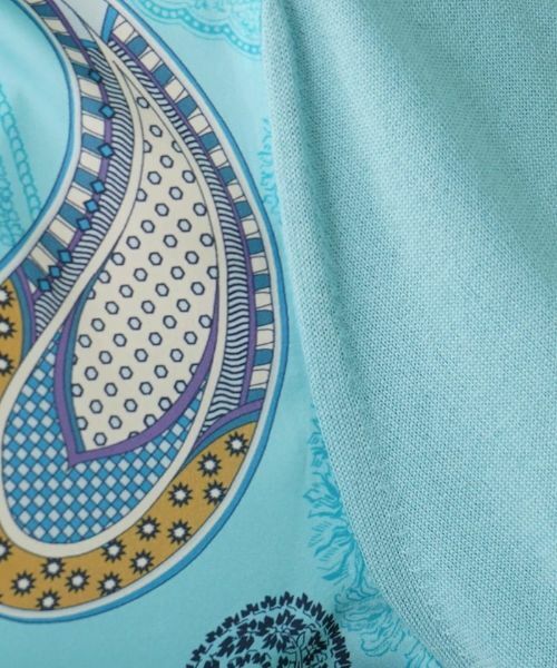 Leilian PLUS HOUSE / レリアンプラスハウス ニット・セーター | ペイズリー柄ニットプルオーバー【RATTI】 | 詳細10