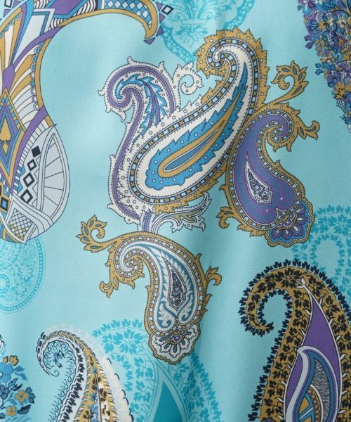 Leilian PLUS HOUSE / レリアンプラスハウス ニット・セーター | ペイズリー柄ニットプルオーバー【RATTI】 | 詳細11