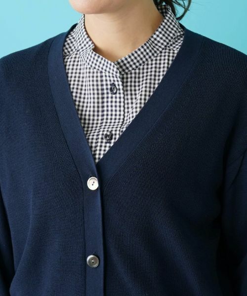 Leilian PLUS HOUSE / レリアンプラスハウス カーディガン・ボレロ | Vネックカーディガン | 詳細10