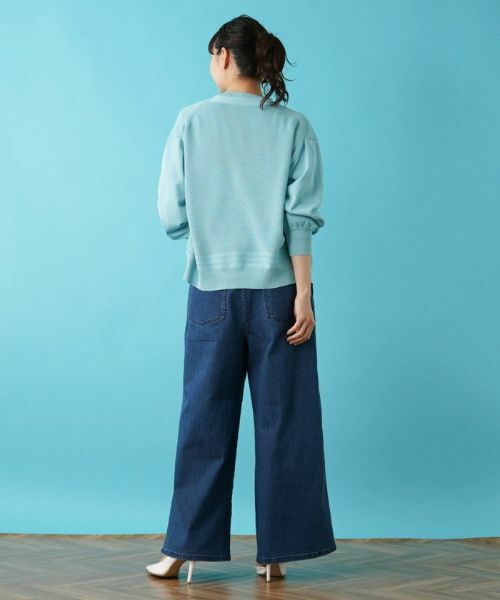 Leilian PLUS HOUSE / レリアンプラスハウス カーディガン・ボレロ | Vネックカーディガン | 詳細3