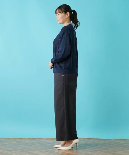 Leilian PLUS HOUSE / レリアンプラスハウス カーディガン・ボレロ | Vネックカーディガン | 詳細5