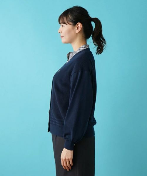 Leilian PLUS HOUSE / レリアンプラスハウス カーディガン・ボレロ | Vネックカーディガン | 詳細8