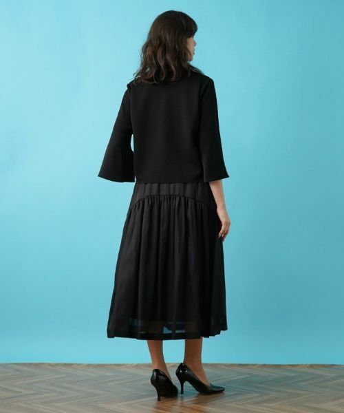 Leilian PLUS HOUSE / レリアンプラスハウス カーディガン・ボレロ | Vネックカーディガン【BOURGE】 | 詳細10