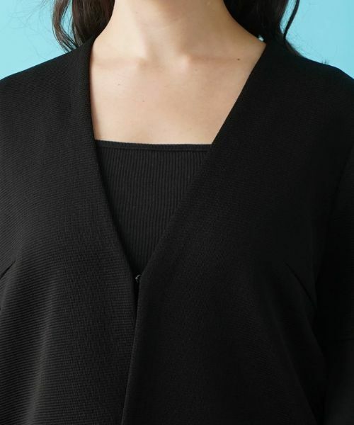 Leilian PLUS HOUSE / レリアンプラスハウス カーディガン・ボレロ | Vネックカーディガン【BOURGE】 | 詳細14