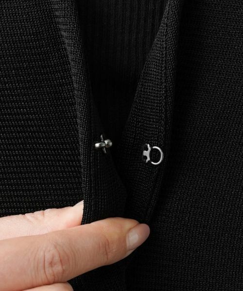 Leilian PLUS HOUSE / レリアンプラスハウス カーディガン・ボレロ | Vネックカーディガン【BOURGE】 | 詳細18