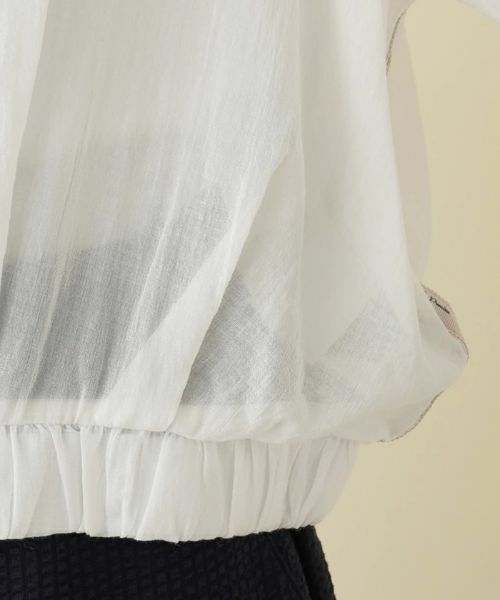 Leilian PLUS HOUSE / レリアンプラスハウス その他アウター | 前あきブルゾン【MUSE BY ROCHAS Premiere】 | 詳細10