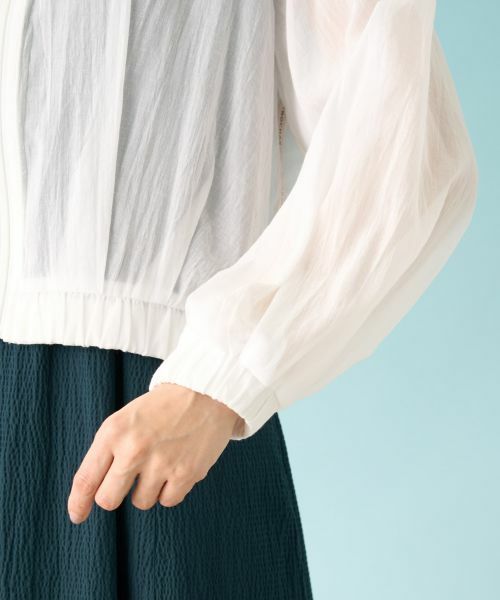 Leilian PLUS HOUSE / レリアンプラスハウス その他アウター | 前あきブルゾン【MUSE BY ROCHAS Premiere】 | 詳細16