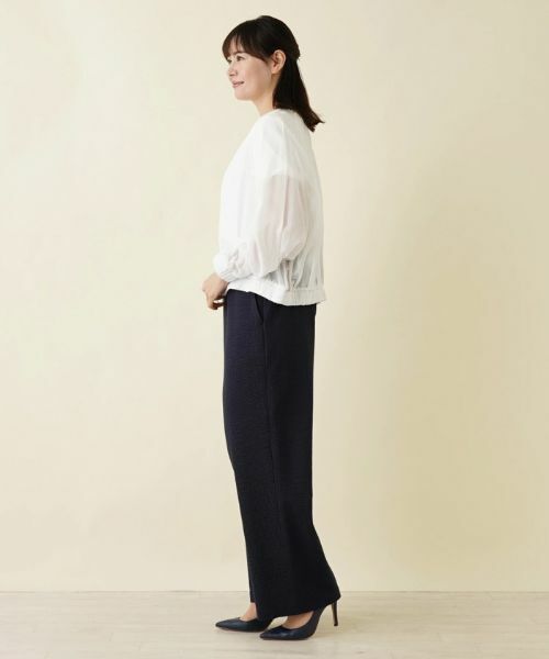 Leilian PLUS HOUSE / レリアンプラスハウス その他アウター | 前あきブルゾン【MUSE BY ROCHAS Premiere】 | 詳細2