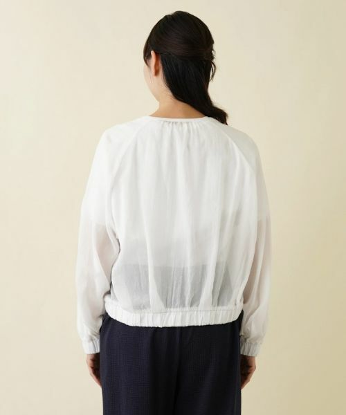 Leilian PLUS HOUSE / レリアンプラスハウス その他アウター | 前あきブルゾン【MUSE BY ROCHAS Premiere】 | 詳細6