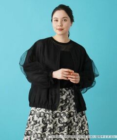 Leilian PLUS HOUSE / レリアンプラスハウス その他アウター | ジップアップブルゾン【BOURGE】