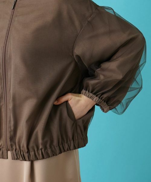 Leilian PLUS HOUSE / レリアンプラスハウス その他アウター | ジップアップブルゾン【BOURGE】 | 詳細16