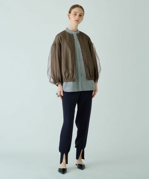 Leilian PLUS HOUSE / レリアンプラスハウス その他アウター | ジップアップブルゾン【BOURGE】 | 詳細5