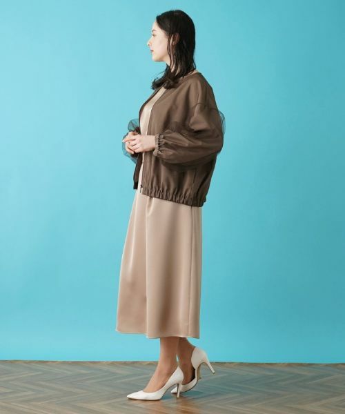 Leilian PLUS HOUSE / レリアンプラスハウス その他アウター | ジップアップブルゾン【BOURGE】 | 詳細8