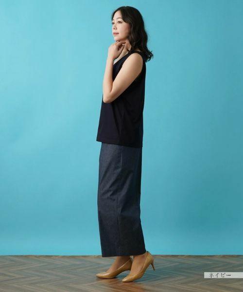 Leilian PLUS HOUSE / レリアンプラスハウス カットソー | 【店舗人気】ノースリーブカットソー | 詳細2