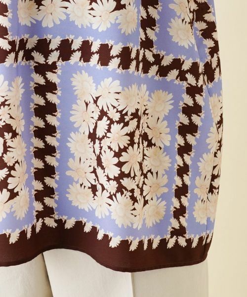 Leilian PLUS HOUSE / レリアンプラスハウス シャツ・ブラウス | ハーフプラケットブラウス【ROCHAS Premiere】【ERICA】 | 詳細11