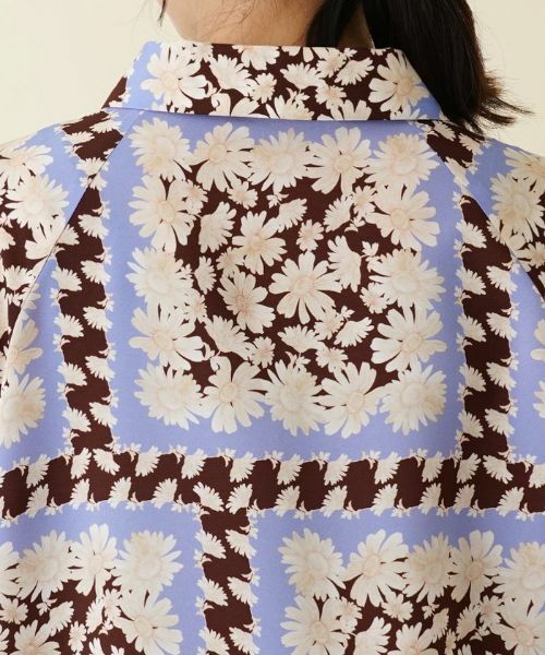 Leilian PLUS HOUSE / レリアンプラスハウス シャツ・ブラウス | ハーフプラケットブラウス【ROCHAS Premiere】【ERICA】 | 詳細9