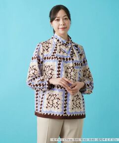 Leilian PLUS HOUSE / レリアンプラスハウス シャツ・ブラウス | 洗えるブラウス【ROCHAS Premiere】