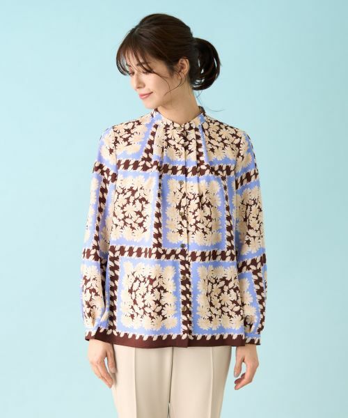 Leilian PLUS HOUSE / レリアンプラスハウス シャツ・ブラウス | 洗えるブラウス【ROCHAS Premiere】 | 詳細17