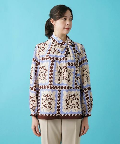 Leilian PLUS HOUSE / レリアンプラスハウス シャツ・ブラウス | 洗えるブラウス【ROCHAS Premiere】 | 詳細4