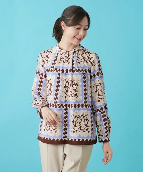 Leilian PLUS HOUSE / レリアンプラスハウス シャツ・ブラウス | 洗えるブラウス【ROCHAS Premiere】 | 詳細7