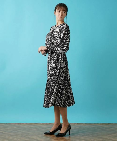 Leilian PLUS HOUSE / レリアンプラスハウス ミニ・ひざ丈スカート | プリーツスカート【ROCHAS Premiere】 | 詳細2