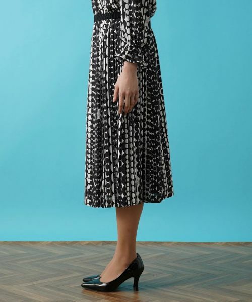 Leilian PLUS HOUSE / レリアンプラスハウス ミニ・ひざ丈スカート | プリーツスカート【ROCHAS Premiere】 | 詳細5