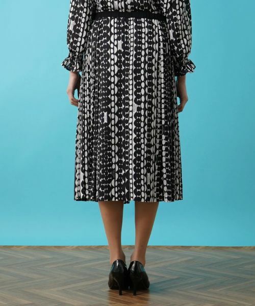 Leilian PLUS HOUSE / レリアンプラスハウス ミニ・ひざ丈スカート | プリーツスカート【ROCHAS Premiere】 | 詳細6