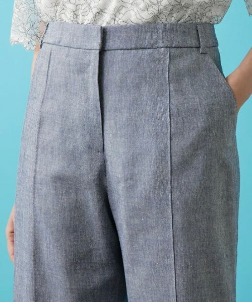 Leilian PLUS HOUSE / レリアンプラスハウス その他パンツ | セミワイドパンツ【ROCHAS Premiere】 | 詳細7