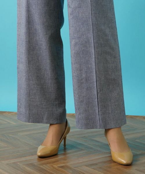 Leilian PLUS HOUSE / レリアンプラスハウス その他パンツ | セミワイドパンツ【ROCHAS Premiere】 | 詳細9