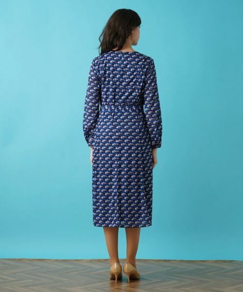 Leilian PLUS HOUSE / レリアンプラスハウス ドレス | Vネックワンピース【ROCHAS Premiere】 | 詳細7